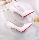 2022 Bed High Heels Fun One-time Sexy High Heels Bed Foot Fetish Alternative Passion Sexy Red