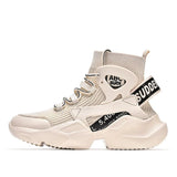 Breathable Men Sneakers High Top Running Shoes for Men Outdoors Walking Sport Shoes Comfortable Mens Shoes