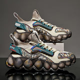 Men Sneakers Fashion Thick Bottom Running Shoes for Men Breathable Sports Shoes Comfortable Walking Shoes High Quality