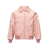 Collar Leather Jacket Men Spring And Autumn Free To Do Old Couple Work Clothes Pu Leather
