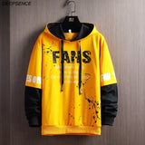 Long Sleeve Fashion Hoodie Fitted Sweatshirt Men's Casual Hooded Sportswear Men's Spring Comfortable