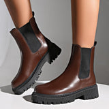 Beige Martin Boots British Wind Thin Black Smoke Cane Boots Summer 2025 Chelsea Short Boots