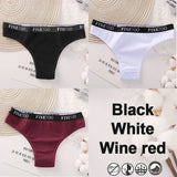 Brazilian Panties Cotton Women's Underwear Sexy Suitable Female Underpants Briefs Thong Girl Solid Color Finetoo