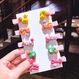 New Girls Cute Cartoon Ice Cream Unicorn Hair Clips Kids Lovely Hairpins Headband Barrettes Fashion Hair