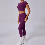 Zingj Embarrassment Quick Dry Tight Yoga Pants With Belly And High-Waist Fitness Pants For Running Pants-Outfit