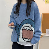 Sweater Men Women Clothing Outerwear Knitted Kawaii Clothes Harajuku Cropped Jumper Pull Tops Sweaters Long Sleeve