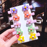 New Girls Cute Cartoon Ice Cream Unicorn Hair Clips Kids Lovely Hairpins Headband Barrettes Fashion Hair