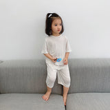 Years Solid Color Baby Clothes Set Summer Modal Newborn Baby Boys Girls Clothes 2PCS Baby Pajamas Unisex Kids Clothing