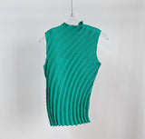 Folded Hand-Folded Set Of Three-Piece Vest Top Dress Spring And Autumn New