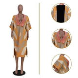 Zingj New Women's Casual Short Sleeve Knitted Long