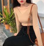 Women Sweaters And Pullovers 2021 Autumn Winter Knitted Warm Women Jumper Slim Stretch Sweater Female Pink Pull
