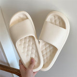Summer Sneakers for Home Comzy Soft EVA Household Slippers for Women Thicken Platform Antislip Flats Outdoor Woman