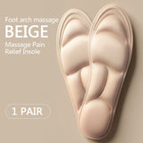 Breathable Cushion Comfortable Sport Running Insoles For Feet Orthopedic Insoles Massage Memory Foam Insoles For Shoes