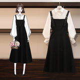 Sets Women Plus Size 4XL Chic Fashion Elegant Office Lady Outfits 2 Piece Korean Fall Basic Simple Female Shirts