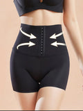 High Waist Fitness Shorts Women Shapewear Abdomen Stretch Shorts Booty Push Up Cycling Sports Casual Shorts for