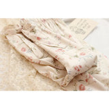 Pyjama Pour Femme Floral Print Women's Pajamas Summer Trouser Suits Nightie Home Clothes Lounge Wear Two Piece