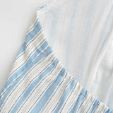 New Women's Fashion Design Hit The Color Stripe Hanging Neck