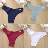 Cotton Panties Women's Panties FINETOO Sexy Female Underpants Low Waist Underwear Women Pantys Lingerie