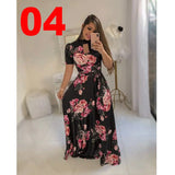Fashion Digital Short Sleeve Printing Large Swing