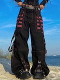 Punk Eyelet Strap Cargo