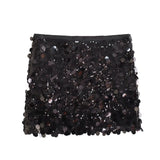 Women's Autumn And Winter Temperament Light Fashion New Party Squin Mini