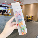 Children Cute Cartoon Fruit Elastic Hair Bands Girls Baby Lovely Rubber Bands Ponytail Holder Kids Hair