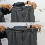 Spring Summer Women's Wide Leg Pants Loose High Waist Casual Trousers Woman Korean Style Solid Office Straight