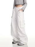 Zingj Cargo Pants Hiphop High Street Hiphop Jazz Dance Pants Sports Casual Versatile Wide Leg