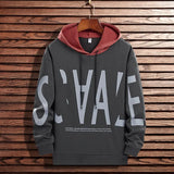 Fake Two-Piece Men Hoodies Trend Japanese Loose Wild Fashion Long-Sleeved Men Autumn Thin Hoodies for