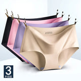 Seamless Panties Women Panties Sexy Female Underpants Briefs Invisible Pantys Solid Color Soft Intimate Lingerie