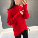 Women Candy Colors Sweaters Fashion Autumn Winter Warm Mohair O-Neck Pullover Long Sleeve Casual Female Jumper Knitted