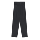 Women pants Women's Autumn New Fashion Loose High Waist Versatile Wide Leg Pants Wear Thin Casual Pants