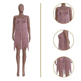 Zingj New Women's Wear Silk Tassel Beach