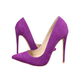 Extreme High Heels Pointed Toe Sexy Women Shoes 8 cm 10 cm 12 cm Pointed Toe Shallow Valentine Shoes RM004