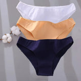 Sexy Low Waist Cotton Panties Female Underpants Solid Breathable Comfortable Women Underwear Ladies Pantys