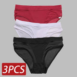 Seamless Hollow Out Women's Panties Women Briefs Transparent Low Waist Underwear Breathable Female Underpants Pantys