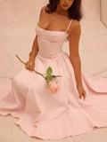 High-End Women's New Sexy Sling Dress Dress High-End Temperament Banquet Dress Dress Dress