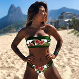 Sexy Bikini Set Brazilian bikini 2021 swimwear women Bandeau swimsuit female Push up bathing suit Summer bathers