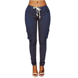 Bullet Pencil Women's Drawstring Lace Casual