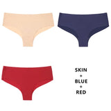 3Pcs/Lot Seamless Panty Set Underwear Female Comfort Intimates Fashion Low-Rise Briefs Panties Women Sexy