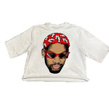 Men's T-Shirt Y2K Harajuku Animation Printing T-Shirt Fashion Brand Oversized Short-Sleeved