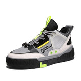Men's Sneakers 2021 New Men's Running Shoes Microfiber Leather All-match Sports Shoes Outdoor No-slip Trendy Men