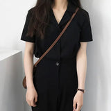 Blouse Shirt For Women Fashion Short Sleeve V Neck Casual Office Lady White Shirts Tops Japan Korean Style