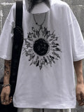 Men's Darkness Sun Graphic Tee- Outfit
