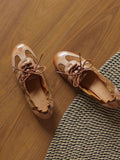 Enough Not To Take Off!2025 New Autumn Soft Leather Single Shoes Women Soft Sole Ballet