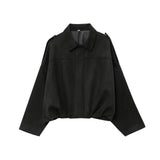 Women's 2025 New Fashion Velvet Texture Jacket Coat