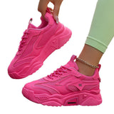 Dad Shoes Women 2025 Spring And Summer New Korean Version Of Casual Thick Candy Color Nets Sports Small White