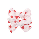 Leopard Knitting Hair Clip Cute Bowknot Hair Clips Handmade Hairpins Barrettes For Girls Headwear Kids Hair