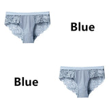 Women's Invisible Underwear Panties Intimate Briefs For Women Sexy Transparent Floral Lace Panties Seamless Panty