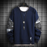 Shirt Spring and Summer Round Neck Sweatshirt Men's Casual Japanese Streetwear T-Shirt Fashion Breathable Sleeveless